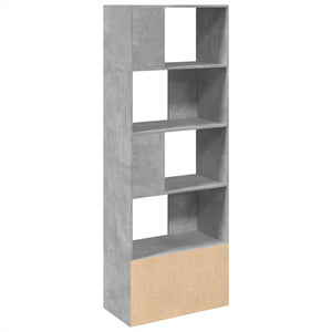 vidaXL Bookcase Concrete Grey 70x36x189 cm Engineered Wood