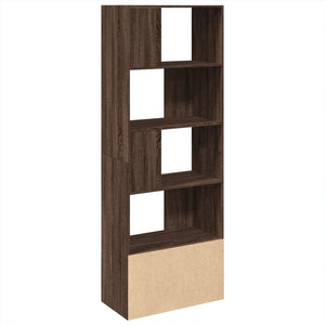 vidaXL Bookcase Brown Oak 70x36x189 cm Engineered Wood