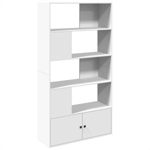 vidaXL Bookcase White 100x36x189 cm Engineered Wood