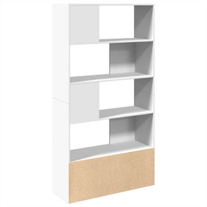 vidaXL Bookcase White 100x36x189 cm Engineered Wood