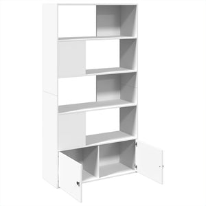 vidaXL Bookcase White 100x36x189 cm Engineered Wood