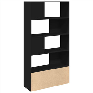 vidaXL Bookcase Black 100x36x189 cm Engineered Wood