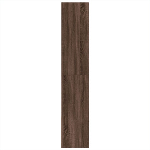 vidaXL Bookcase Brown Oak 100x36x189 cm Engineered Wood