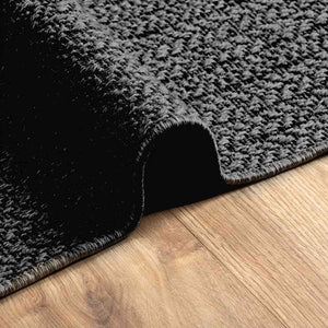 vidaXL Rug ZIZUR Anthracite 60x110 cm Jute Look Indoor and Outdoor