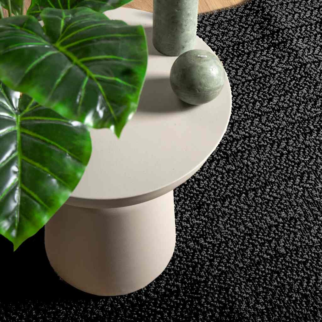 vidaXL Rug ZIZUR Anthracite 80x250 cm Jute Look Indoor and Outdoor