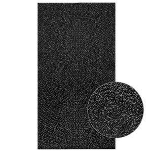 vidaXL Rug ZIZUR Anthracite 80x150 cm Jute Look Indoor and Outdoor