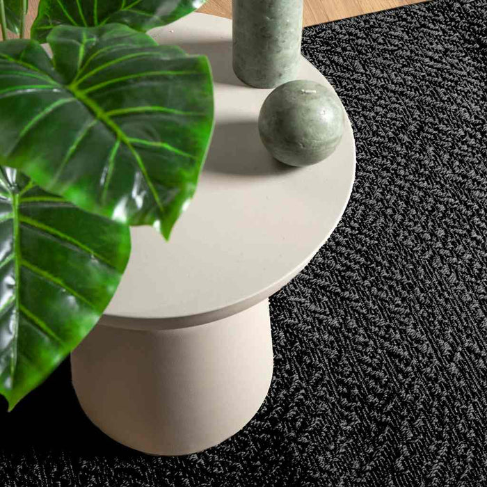 vidaXL Rug ZIZUR Anthracite 80x150 cm Jute Look Indoor and Outdoor