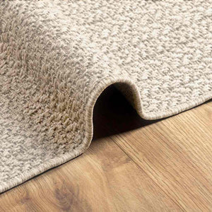 vidaXL Rug ZIZUR Cream 80x150 cm Jute Look Indoor and Outdoor