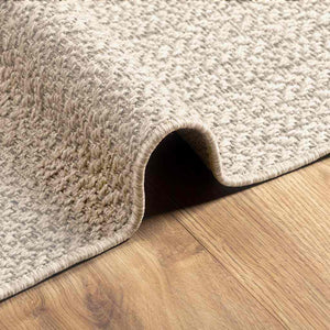 vidaXL Rug ZIZUR Cream 80x250 cm Jute Look Indoor and Outdoor