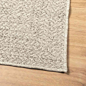 vidaXL Rug ZIZUR Cream 120x170 cm Jute Look Indoor and Outdoor