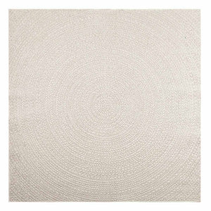 vidaXL Rug ZIZUR Cream 200x200 cm Jute Look Indoor and Outdoor