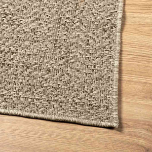 vidaXL Rug ZIZUR Beige 80x150 cm Jute Look Indoor and Outdoor