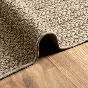 vidaXL Rug ZIZUR Beige 80x150 cm Jute Look Indoor and Outdoor