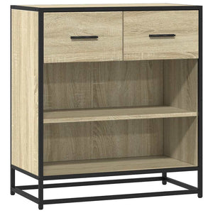 vidaXL Sideboard Sonoma Oak 68x35x76 cm Engineered Wood