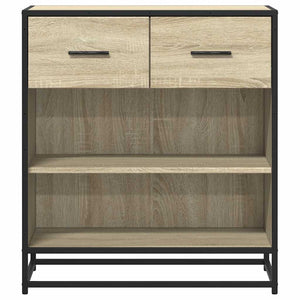 vidaXL Sideboard Sonoma Oak 68x35x76 cm Engineered Wood