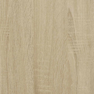 vidaXL Sideboard Sonoma Oak 68x35x76 cm Engineered Wood