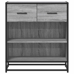 vidaXL Sideboard Grey Sonoma 68x35x76 cm Engineered Wood