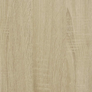 vidaXL Sideboard Sonoma Oak 62x35x76 cm Engineered Wood