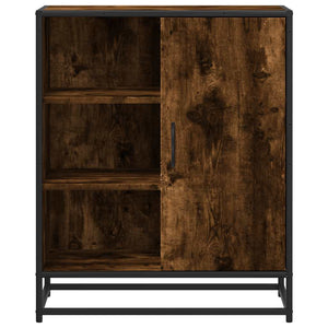 vidaXL Sideboard Smoked Oak 62x35x76 cm Engineered Wood