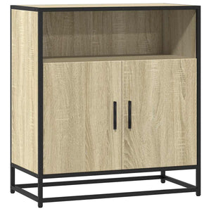 vidaXL Sideboard Sonoma Oak 68x35x76 cm Engineered Wood