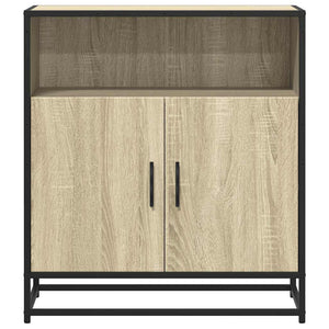 vidaXL Sideboard Sonoma Oak 68x35x76 cm Engineered Wood