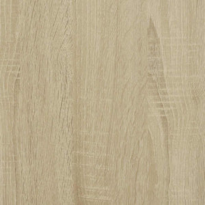 vidaXL Sideboard Sonoma Oak 68x35x76 cm Engineered Wood