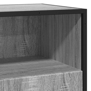 vidaXL Sideboard Grey Sonoma 68x35x76 cm Engineered Wood