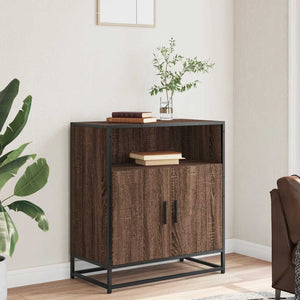 vidaXL Sideboard Brown Oak 68x35x76 cm Engineered Wood