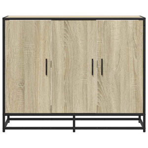 vidaXL Sideboard Sonoma Oak 94x35x76 cm Engineered Wood