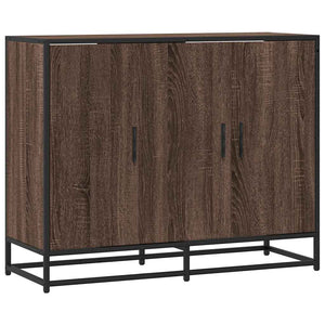 vidaXL Sideboard Brown Oak 94x35x76 cm Engineered Wood