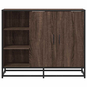 vidaXL Sideboard Brown Oak 92x35x76 cm Engineered Wood