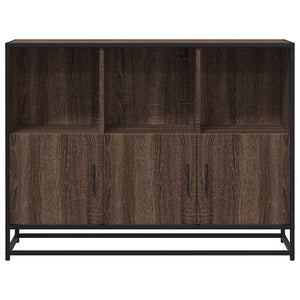 vidaXL Sideboard Brown Oak 100x35x76 cm Engineered Wood