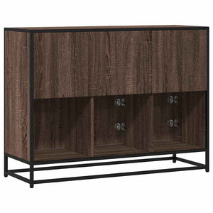 vidaXL Sideboard Brown Oak 100x35x76 cm Engineered Wood