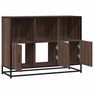 vidaXL Sideboard Brown Oak 100x35x76 cm Engineered Wood