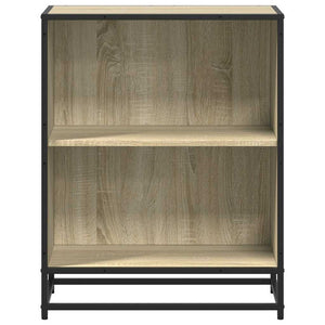 vidaXL Book Cabinet Sonoma Oak 60x35x76 cm Engineered Wood