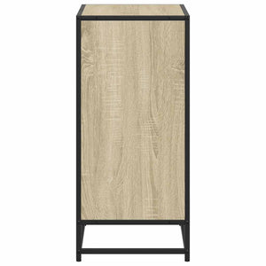 vidaXL Book Cabinet Sonoma Oak 60x35x76 cm Engineered Wood