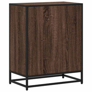 vidaXL Book Cabinet Brown Oak 60x35x76 cm Engineered Wood