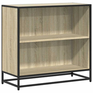 vidaXL Book Cabinet Sonoma Oak 80x35x76 cm Engineered Wood