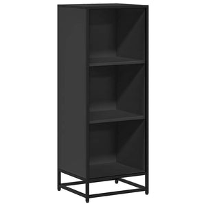 vidaXL Book Cabinet Black 40x35x107.5 cm Engineered Wood