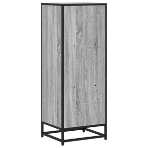 vidaXL Book Cabinet Grey Sonoma 40x35x107.5 cm Engineered Wood