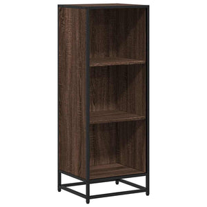 vidaXL Book Cabinet Brown Oak 40x35x107.5 cm Engineered Wood