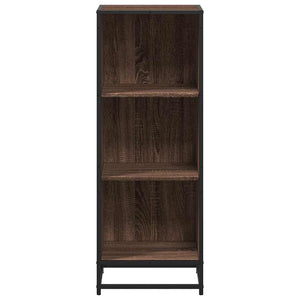 vidaXL Book Cabinet Brown Oak 40x35x107.5 cm Engineered Wood