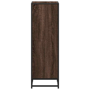 vidaXL Book Cabinet Brown Oak 40x35x107.5 cm Engineered Wood