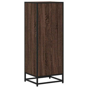 vidaXL Book Cabinet Brown Oak 40x35x107.5 cm Engineered Wood