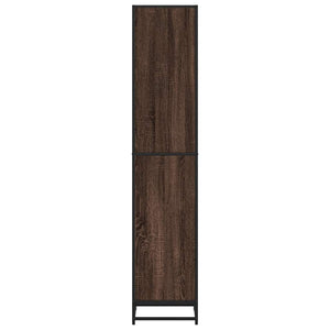 vidaXL Book Cabinet Brown Oak 40x35x170.5 cm Engineered Wood