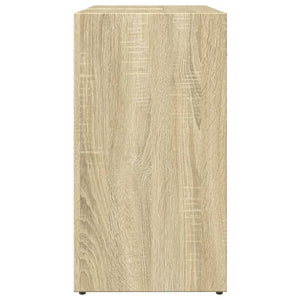 vidaXL Bathroom Sink Cabinet Sonoma Oak 60x33x60 cm Engineered Wood