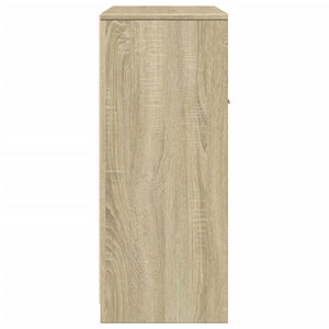 vidaXL Bathroom Cabinet Sonoma Oak 60x33x80 cm Engineered Wood