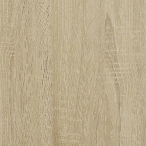 vidaXL Bathroom Cabinet Sonoma Oak 58x33x60 cm Engineered Wood