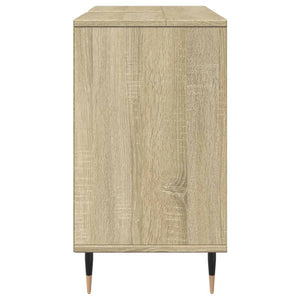 vidaXL Bathroom Cabinet Sonoma Oak 80x33x60 cm Engineered Wood