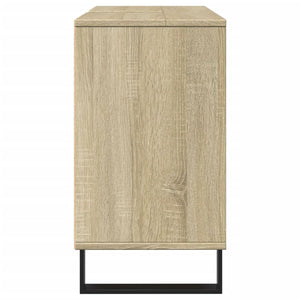 vidaXL Bathroom Cabinet Sonoma Oak 80x33x60 cm Engineered Wood